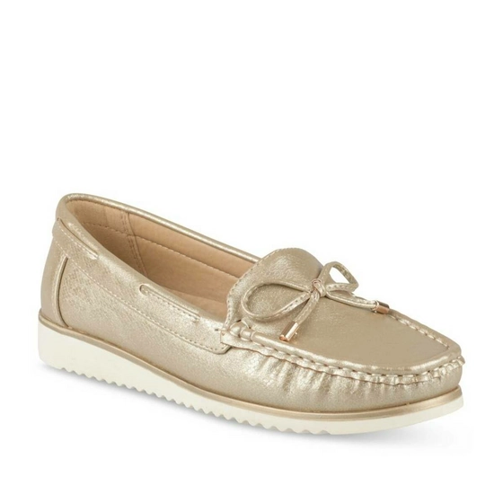 Moccasins GOLD VIA DONNA