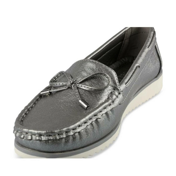 Mocassins PEWTER VIA DONNA