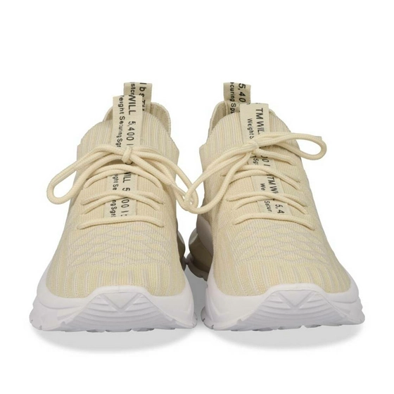 Baskets BEIGE ACTIVE FASHION