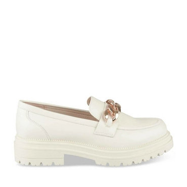 Mocassins BEIGE VIA DONNA