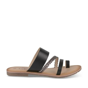 Mules BLACK MEGIS CASUAL