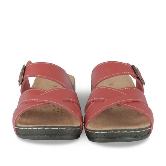 Mules RED NEOSOFT RELAX