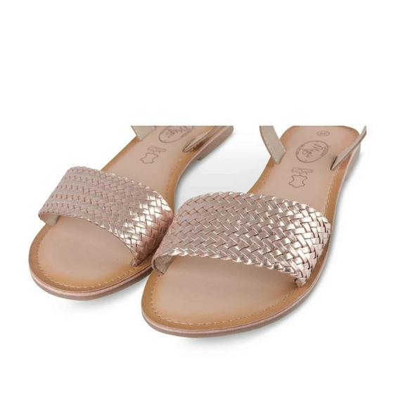 Sandals GOLD MEGIS CASUAL