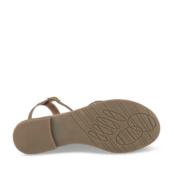 Sandals GOLD MEGIS CASUAL