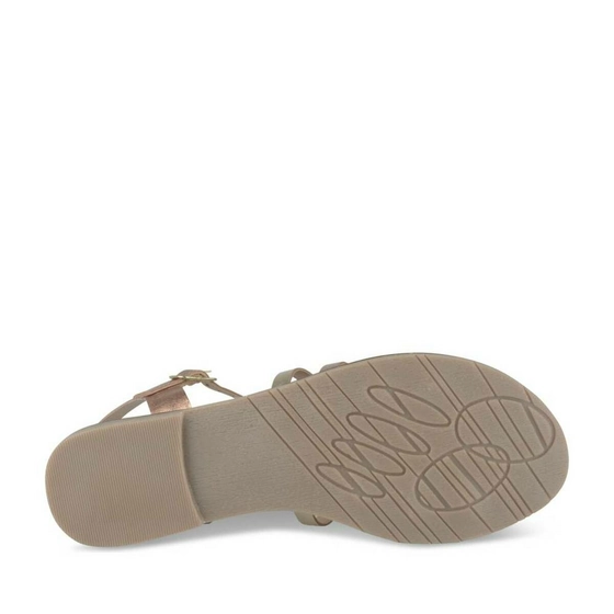 Sandals GOLD MEGIS CASUAL