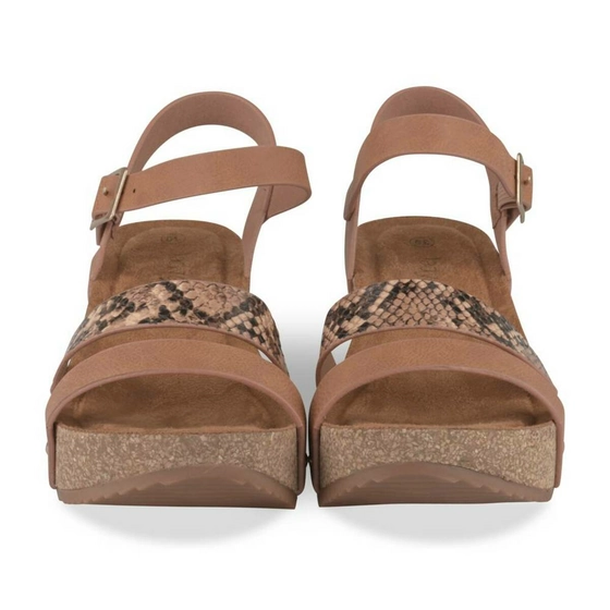 Sandals COGNAC LADY GLAM