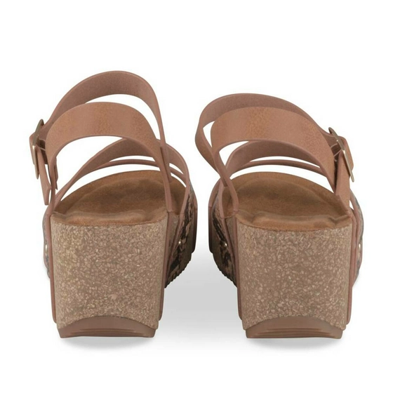 Sandals COGNAC LADY GLAM