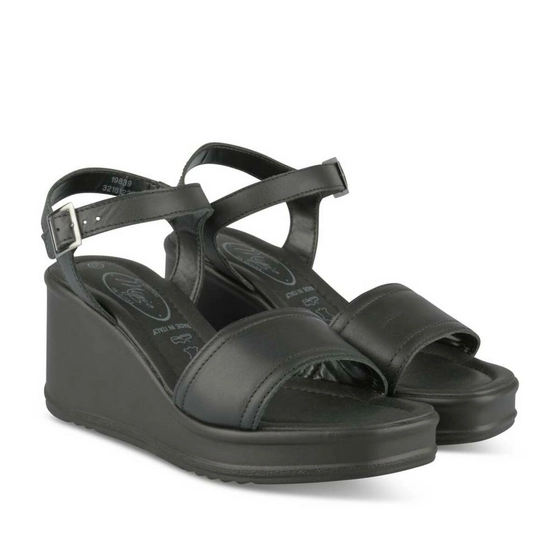 Sandales NOIR MEGIS CASUAL