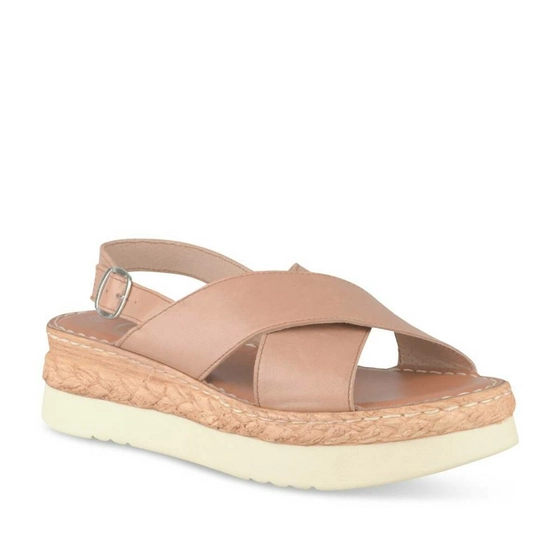 Sandals COGNAC MEGIS CASUAL