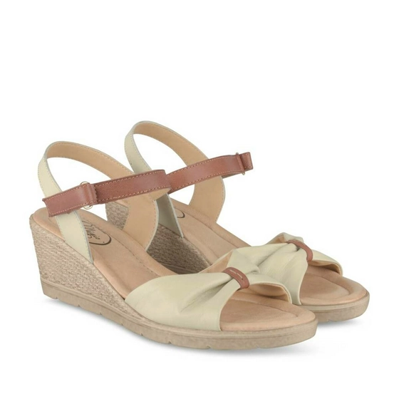 Sandales COGNAC MEGIS CASUAL