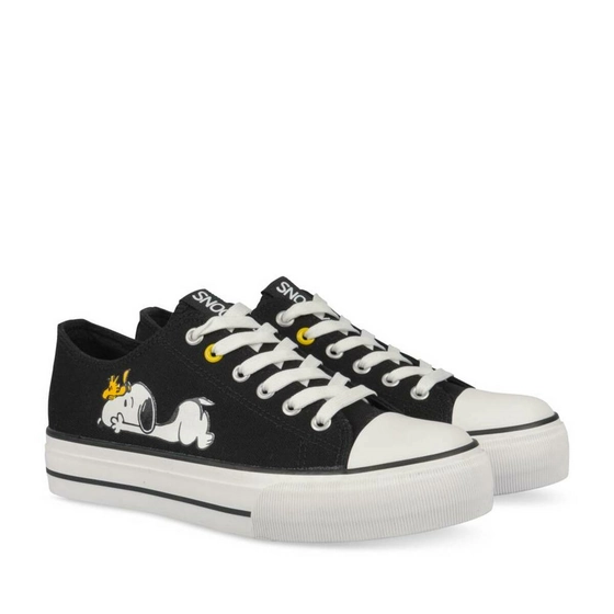 Baskets NOIR SNOOPY