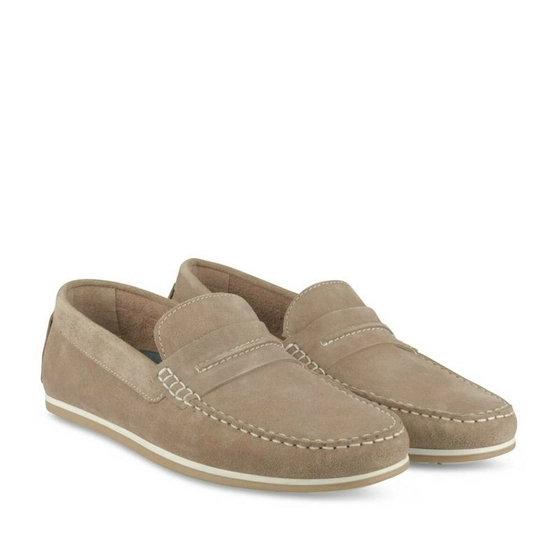 Moccasins TAUPE MEGIS CASUAL