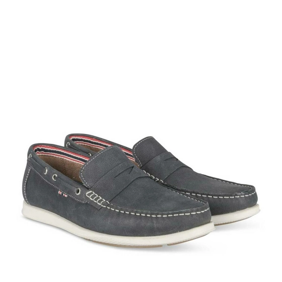 Moccasins NAVY MEGIS CASUAL