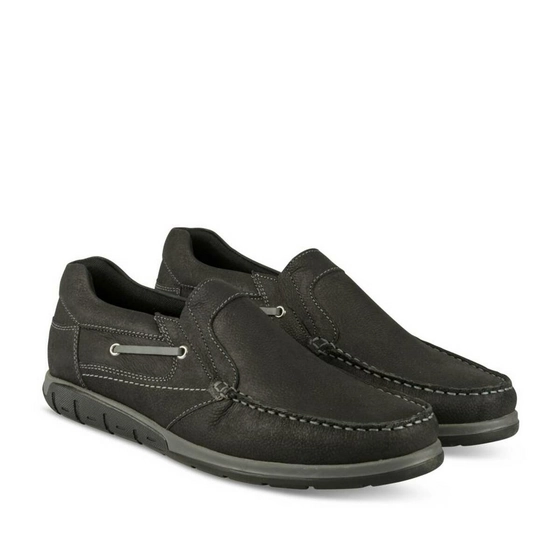 Moccasins BLACK MEGIS CASUAL