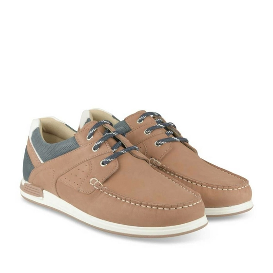 Chaussures bateau COGNAC MEGIS CASUAL