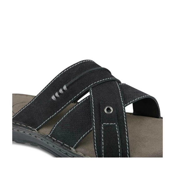 Mules BLACK MEGIS CASUAL