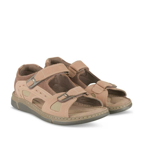 Sandales COGNAC MEGIS CASUAL