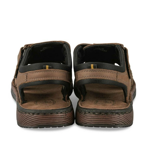 Sandales COGNAC MEGIS CASUAL