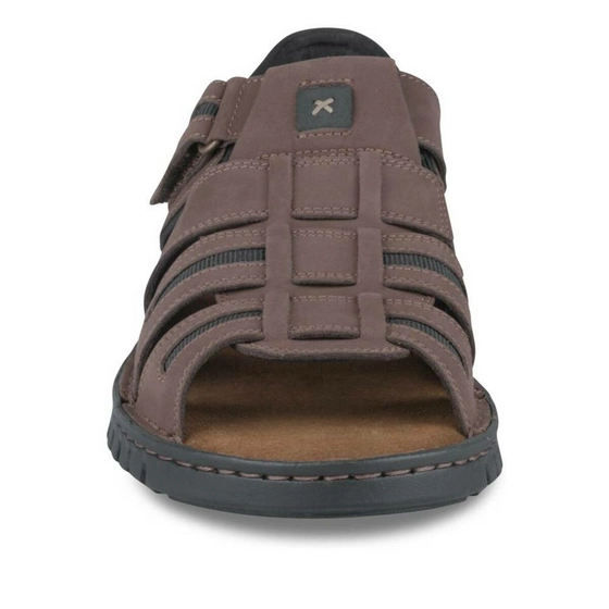 Sandals BROWN MEGIS CASUAL