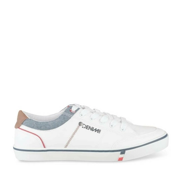 Baskets BLANC DENIM SIDE