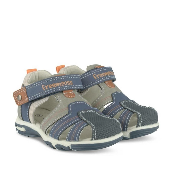 Sandals NAVY FREEMOUSS BOY