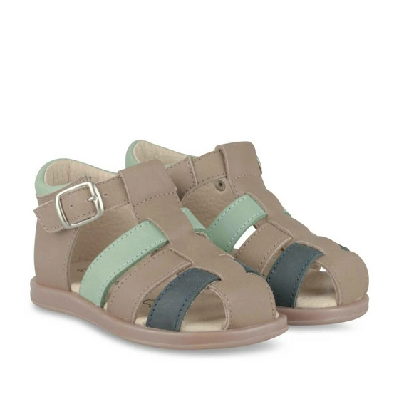 Sandales GRIS FREEMOUSS BOY CUIR