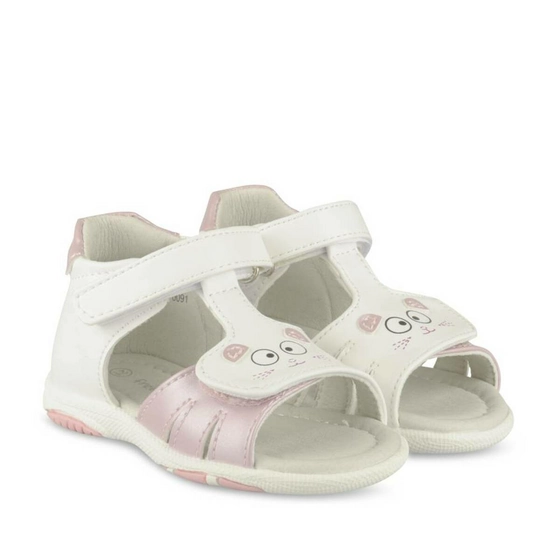 Sandals WHITE FREEMOUSS GIRL