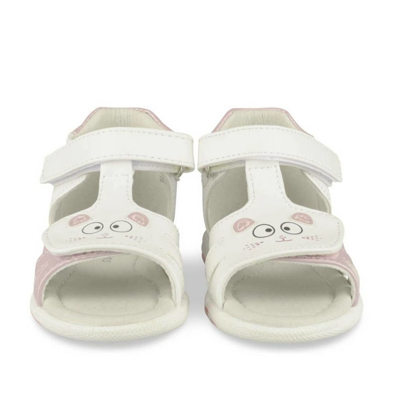 Sandals WHITE FREEMOUSS GIRL