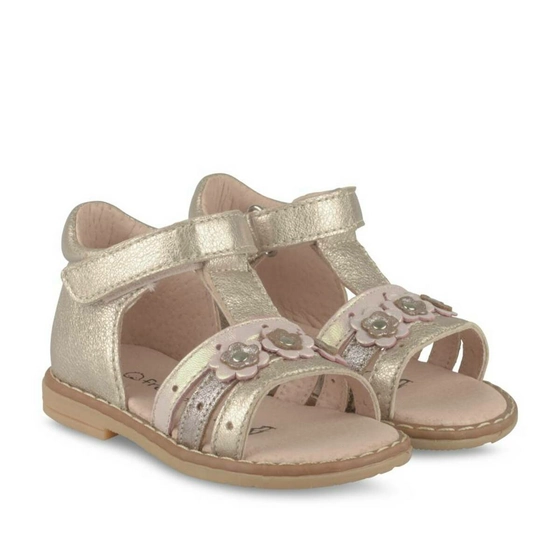 Sandals BEIGE FREEMOUSS GIRL CUIR