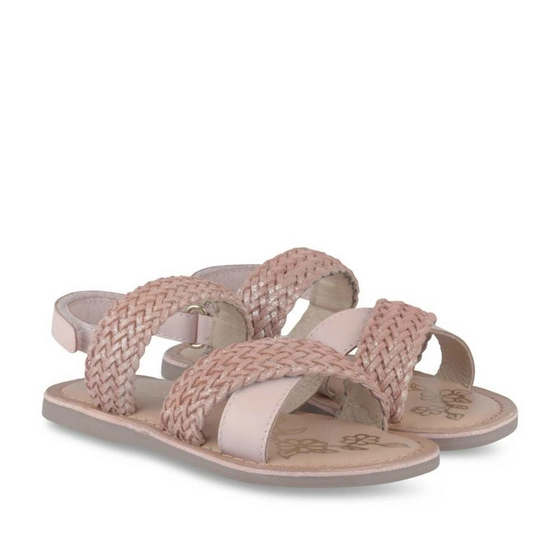 Sandals PINK NINI & GIRLS LEATHER