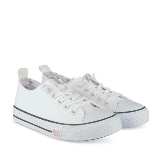 Sneakers WHITE LOVELY SKULL