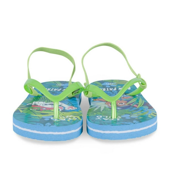 Flip flops GREEN PAW PATROL