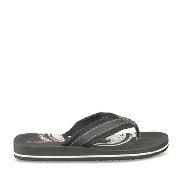 Flip flops BLACK DENIM SIDE