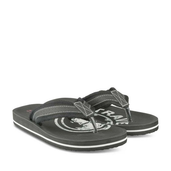 Flip flops BLACK DENIM SIDE