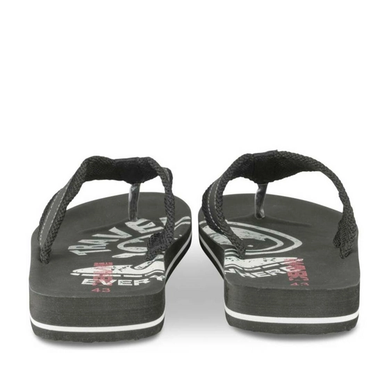 Flip flops BLACK DENIM SIDE