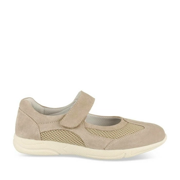 Ballerina's BEIGE EVITA LEATHER