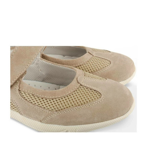 Ballet pumps BEIGE EVITA LEATHER