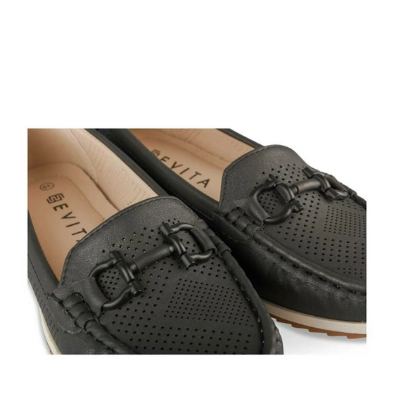 Moccasins BLACK EVITA