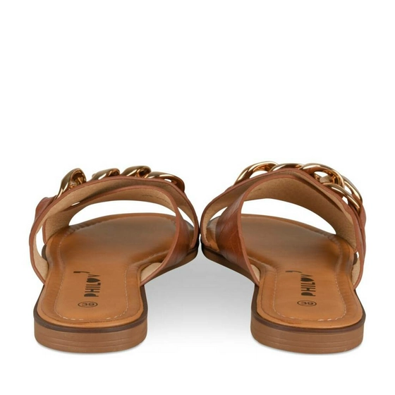 Mules COGNAC PHILOV