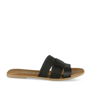 Mules BLACK MEGIS CASUAL