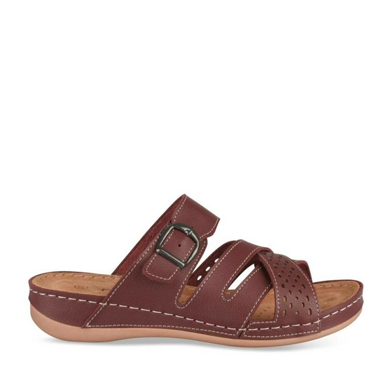 Mules BURGUNDY NEOSOFT RELAX