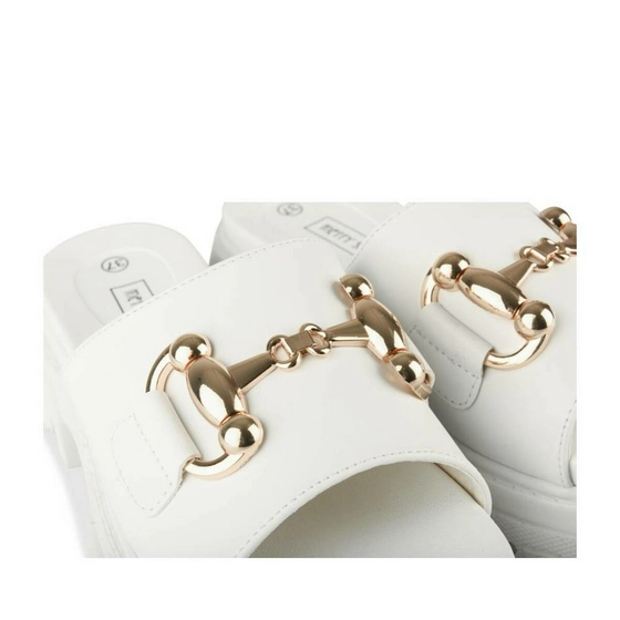 Mules BLANC MERRY SCOTT