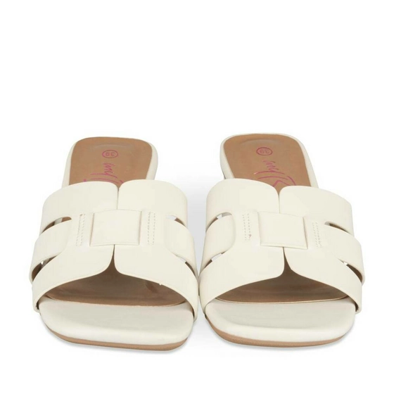 Mules BLANC MyB