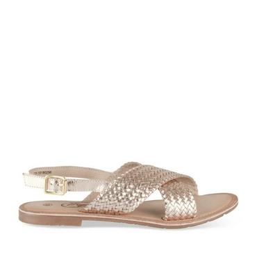 Sandals GOLD MEGIS CASUAL