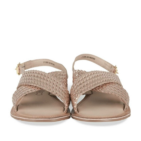 Sandals GOLD MEGIS CASUAL