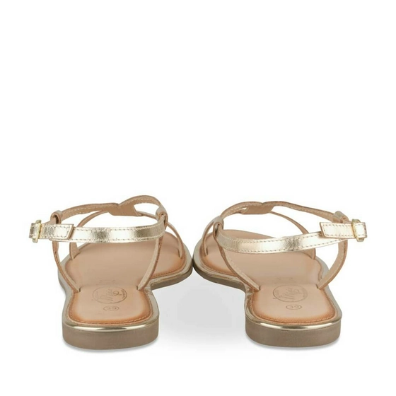 Sandals GOLD MEGIS CASUAL