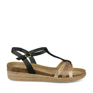 Sandales NOIR MEGIS CASUAL