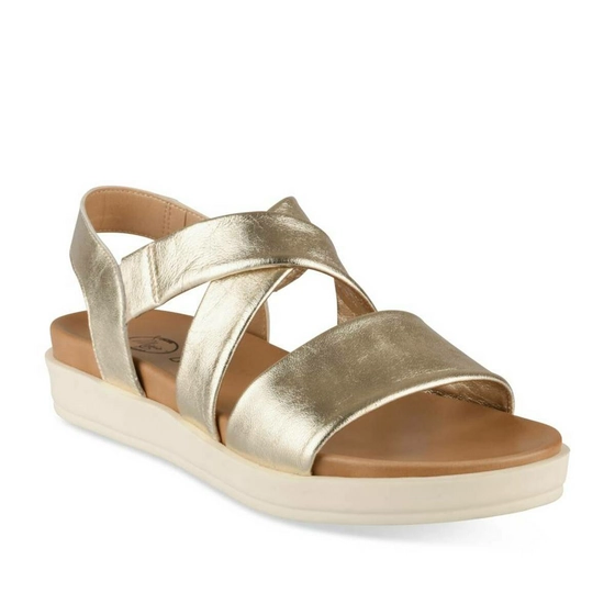 Sandals GOLD MEGIS CASUAL