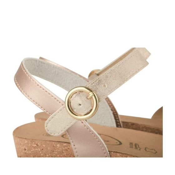 Sandals GOLD MEGIS CASUAL