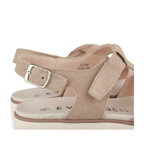 Sandals TAUPE EVITA LEATHER